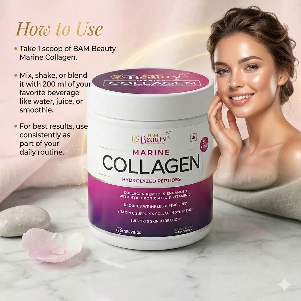 BAM Beauty Marine Collagen How to Use