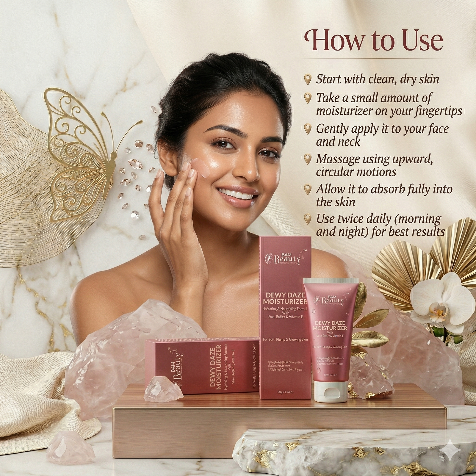 How to Use Dewy Daze Moisturizer